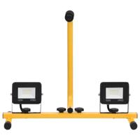 VidaXL Spotlight met handvat led 2x10 w warmwit - thumbnail