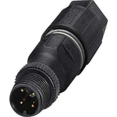 Phoenix Contact 1641769 Sensor/actuator connector, niet geassembleerd M12 Aantal polen (sensoren): 4 Stekker, recht 1 stuk(s) Phoenix Contact 1641769 Sensor/actuator connector, niet geassembleerd M12 Aantal polen (sensoren): 4 Stekker, recht 1 stuk(s)
