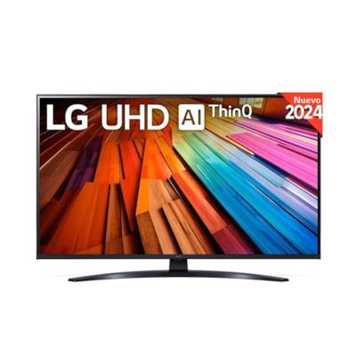 LG 43UT81 LED-tv, 108 cm, 4K, UHD, Smart-TV, 2024, zwart en blauw