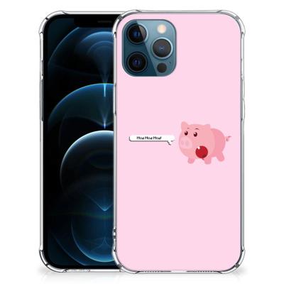 iPhone 12 | 12 Pro Stevig | Bumper Hoesje | Pig Mud iPhone 12 | 12 Pro Stevig | Bumper Hoesje | Pig Mud