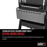 Weber Roestvrijstalen opklapbare werktafel - SmokeFire EX4 - thumbnail