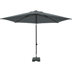 Madison Parasol Mykanos Push-up Ø2,5m - Grijs*