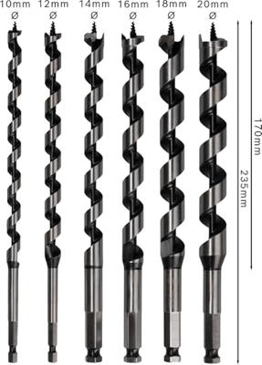 Bosch Accessoires 6-delige slangenborenset 10; 12; 14; 16; 18; 20 mm/235 mm 6st - 2607019322 - thumbnail