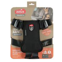 ZOLUX Travel Safe S black - harnas voor honden - thumbnail