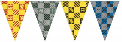 Vlaggenlijn Harry Potter Geel/grijs (2,3m)