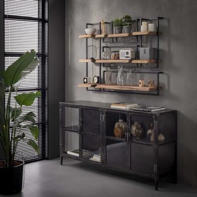 Industriële Wandplank 'Buster' 100cm