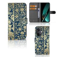 OnePlus Nord CE 3 Hoesje Beige Flowers - thumbnail