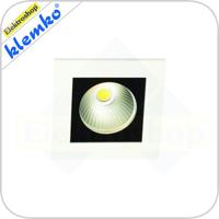 Vierkant Led armatuur IP-54. 9W 3000K - thumbnail