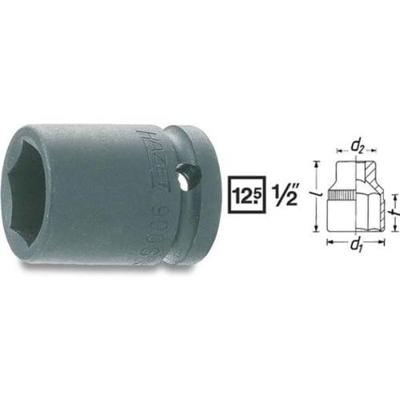 HAZET Krachtdopsleutel 900S-30 · 1/2 inch (12,5 mm) vierkant hol · Buiten-zeskant-tractieprofiel · SW 30 mm HAZET Krachtdopsleutel 900S-30 · 1/2 inch (12,5 mm) vierkant hol · Buiten-zeskant-tractieprofiel · SW 30 mm