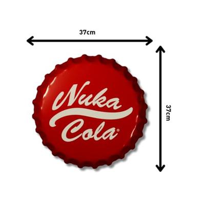 Fallout Tin Sign Nuka-Cola Bottle Cap