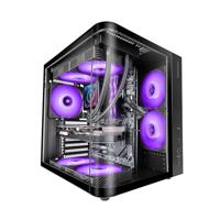 Mars Gaming MC-CURV Midi Tower Zwart - thumbnail