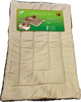 Hondenmat duo beige zwart 104 x 67 cm Gebr de Boon - Gebr de boon - thumbnail