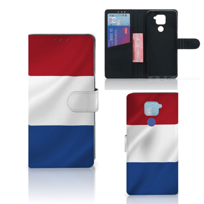 Xiaomi Redmi Note9 Bookstyle Case Nederlandse Vlag