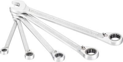 Hazet 606/5 Steek-ringratelsleutelset 5-delig Sleutelbreedte (metrisch) 8 - 19 mm