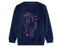 lupilu Baby fleece trui (98/104, Donkerblauw) - thumbnail