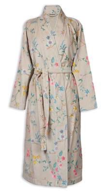 Pip Studio Pip Studio Les Fleurs Bathrobe Khaki XL