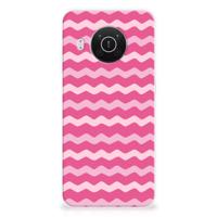 Nokia X10 | X20 | TPU bumper | Waves Pink - thumbnail