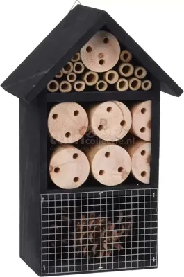 Insectenhotel Zwart 25cm