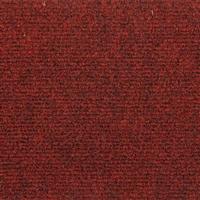VidaXL Trapmatten zelfklevend 10 st 56x17x3 cm bordeaux rood halfrond - thumbnail