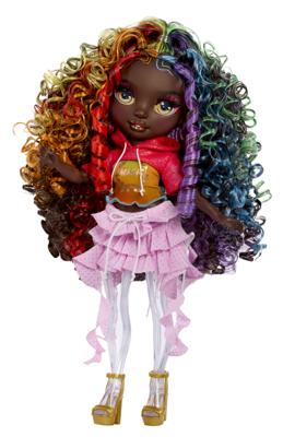 Rainbow High Rainbow Shimmers met Slime Fashion Doll - Iris (regenboog)