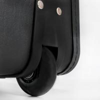 Alassio Pilotenkoffer Silvana Zwart Imitatie Leer - thumbnail