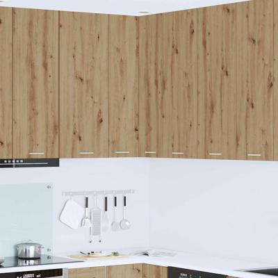 Hangkast Riga Sonoma Eik en Wit 57 x 57 x 100 cm Bewerkt hout Hangkast Riga Sonoma Eik en Wit 57 x 57 x 100 cm Bewerkt hout