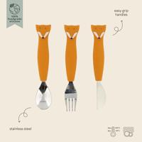 Trixie siliconen eetset - mr. fox, 3st. - thumbnail