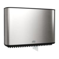 Toiletpapierdispenser Tork T2 Image Line jumbo klein zilver 460006 - thumbnail