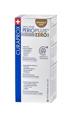 Perio plus+ zero CHX 0.00 mondspoeling 200 Milliliter
