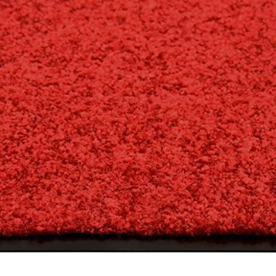 Deurmat wasbaar 90x120 cm rood