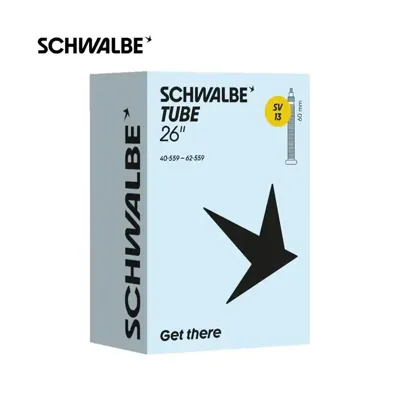SCHWALBE binnenband sv13 26 inch 40/62-559 fv 60mm