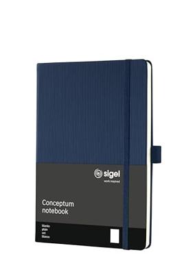 Sigel CO685 Notitieboek Conceptum Hardcover DIN A5 Blanco Donkerblauw Aantal paginas: 97 Sigel CO685 Notitieboek Conceptum Hardcover DIN A5 Blanco Donkerblauw Aantal paginas: 97