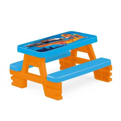 Dolu hot wheels picknicktafel blauw/oranje