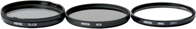 Hoya Digital Filter Kit II 37mm - UV, Polarisatie en NDX8 filter