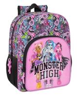 Schoolrugzak Monster High Drama Multicolour 33 x 42 x 14 cm - thumbnail