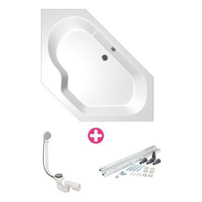 Hoekbad Menorca 145X145X50 cm MegaBath