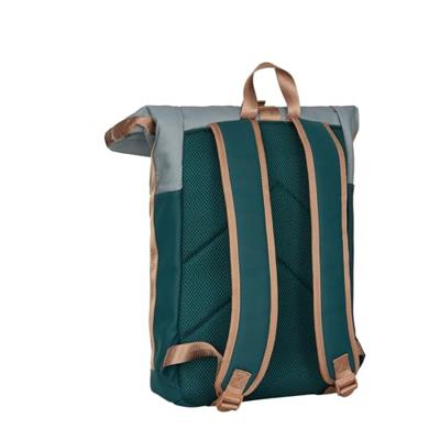 New Rebels Ferron New York Rolltop Rugzak 16L - Rolltop Werktas / Schooltas Laptop Rugtas Petrol New Rebels Ferron New York Rolltop Rugzak 16L - Rolltop Werktas / Schooltas Laptop Rugtas Petrol