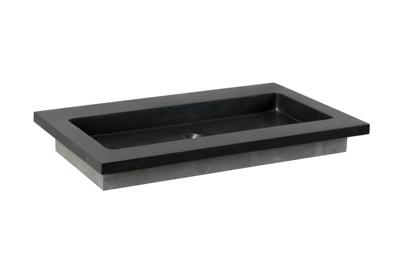 Wastafel Forzalaqua Nova Doppio Gezoet 80.5x51.5x9.5 cm Zonder Kraangaten