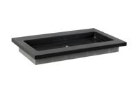 Wastafel Forzalaqua Nova Doppio Gezoet 80.5x51.5x9.5 cm Zonder Kraangaten - thumbnail