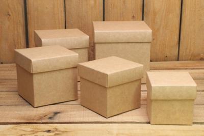 Bonbon doosjes - Chocolade doosje - Kraft - 24 stuks