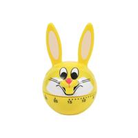 Kookwekker haas Geel 6x10,5cm - thumbnail