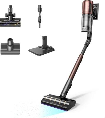 DREAME V30 - Draadloze steelstofzuiger - 0 mm randreiniging - 330 AW vermogen - 99,99% filtratie