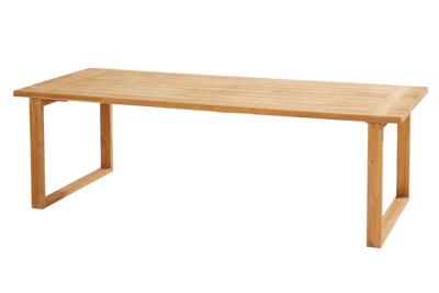 Taste Spartan Dining Tafel Teak 240x100x75 cm 4SO - 4so Taste Spartan Dining Tafel Teak 240x100x75 cm 4SO - 4so