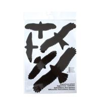 BSI Vogel afweerstickers 5 stuks 14-27cm - thumbnail