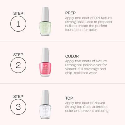 OPI Nature Strong Original Top Coat 15 ml Nagellak Nail Top Coat