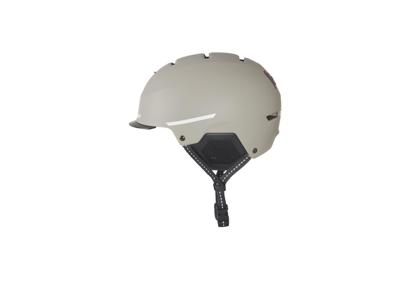 CRIVIT Urban fietshelm met achterlicht (Grijs, M/L)