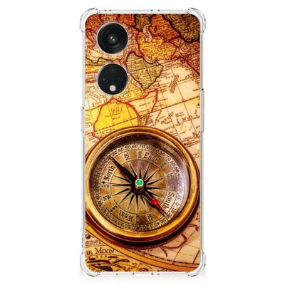 OPPO A98 Telefoonhoesje met valbescherming Kompas OPPO A98 Telefoonhoesje met valbescherming Kompas