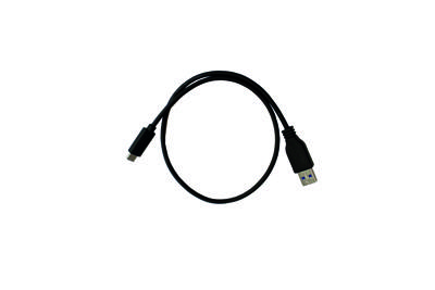 PARAT USB data-/laadkabel - USB type-A naar USB-C - lengte 0,5 m - zwart