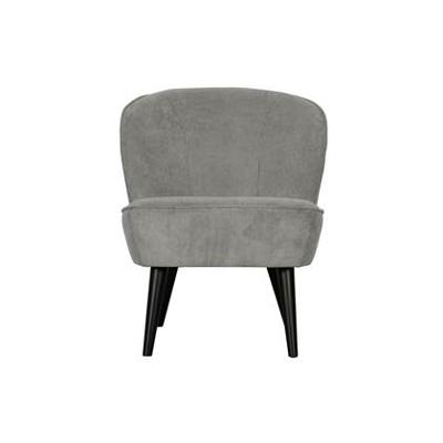 WOOOD Sara fauteuil ribstof Vergrijsd Groen WOOOD Sara fauteuil ribstof Vergrijsd Groen