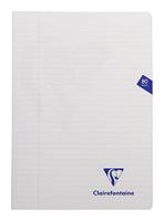 Clairefontaine schrift mimesys voor ft A4, 80 bladzijden, kaft in PP, gelijnd, geassorteerde kleuren - thumbnail